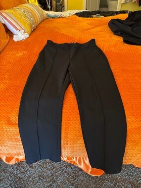 Rachel Zoe Black Tailored Women’s s Dress Pants with Front Crease